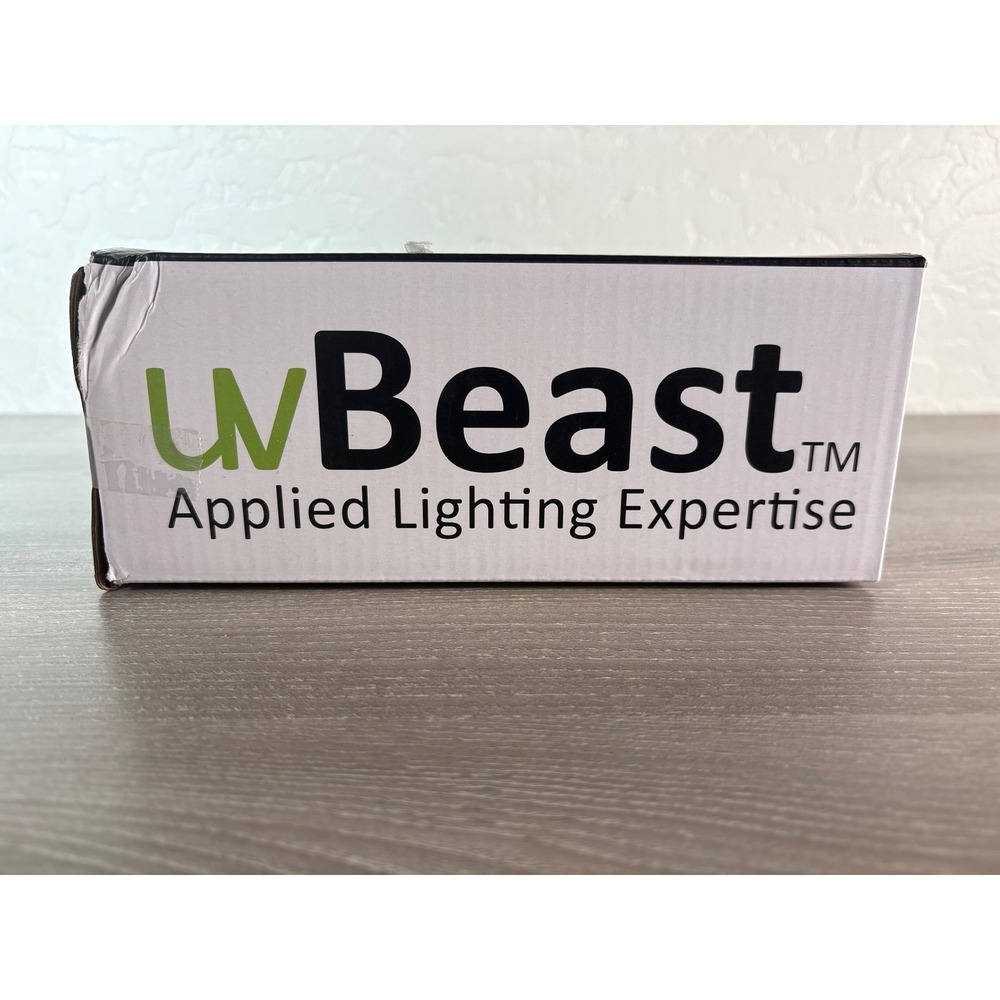 UVBeast UV LED Flashlight Black 18 Watt Portable UV Light- Open Box